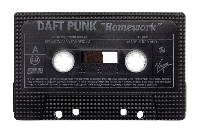 Julien Roubinet - Cassette - Homework by Daft Punk #daftpunk #cassette #vintage #julienroubinet