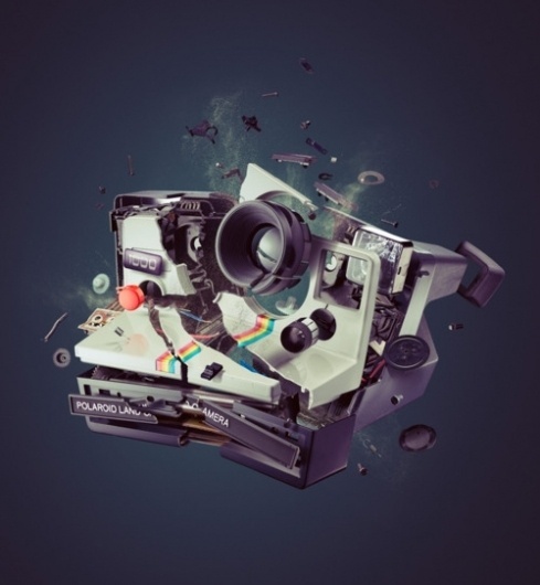 Tumblr #digital #art #polaroid