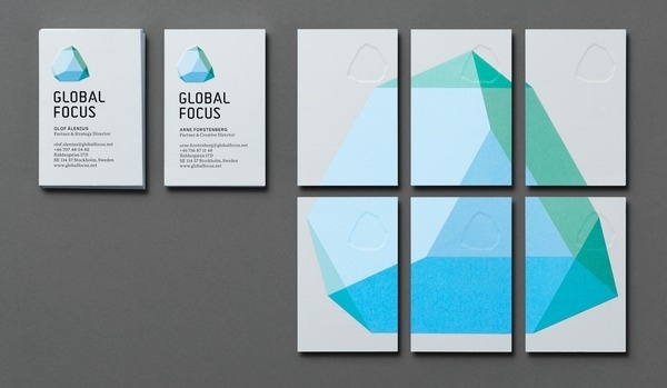 Global Focus | We are Bold #logo #brand #identity #stationery