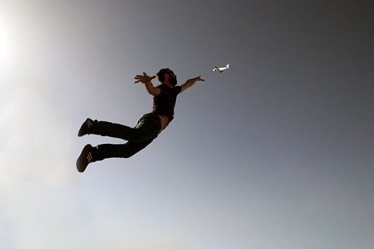 assorted strangeness from my mind... on Photography Served #sky #the #plane #reach #jump #for