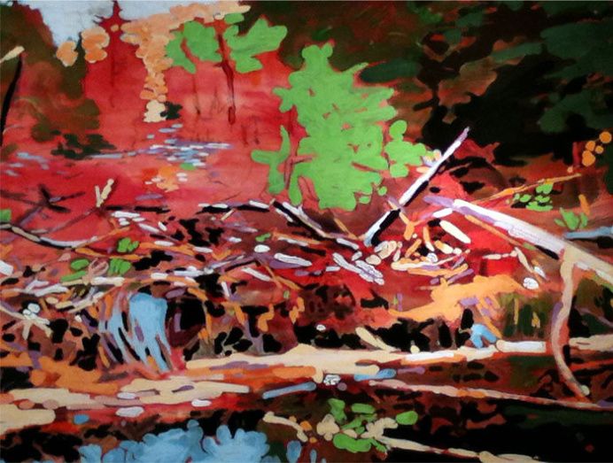 Bright, Emotional and Dynamic Landscape Art - #art