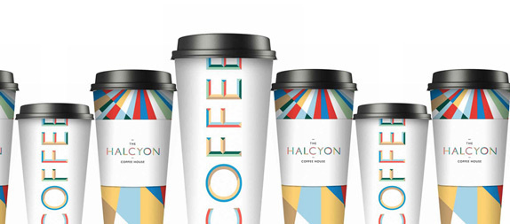 The Halcyon Logo and Identity #stationary