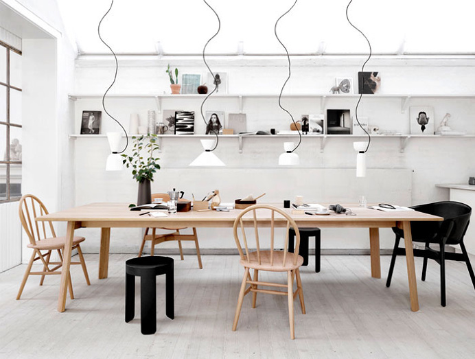 Alphabeta Lamp by Luca Nichetto - #diningroom, #table, #chairs, #interior, #decor, dining area