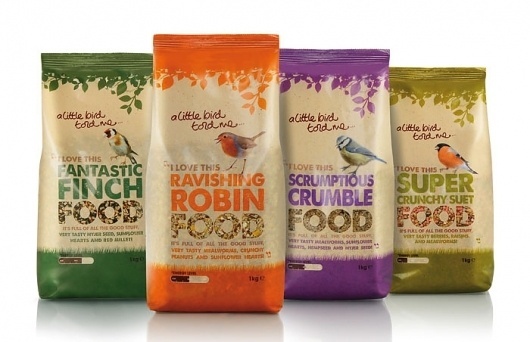 A Little Bird Told MeÂ - TheDieline.com - Package Design Blog #packaging #design #graphic