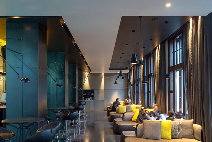 Dynamic Space for Contemporary Art – Art'otel Amsterdam - #restaurant, restaurant, #hotel, hotelDynamic Space for Contemporary Art – A