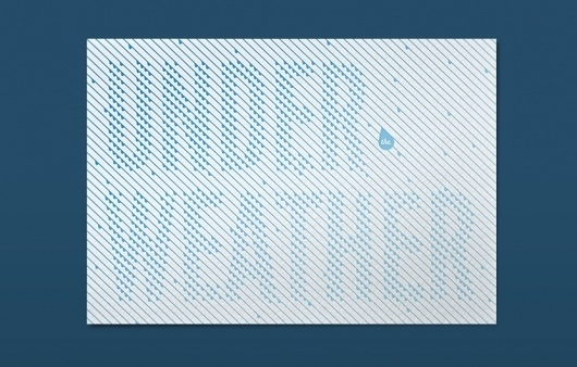 Ed Nacional | design / typography / illustration #nacional #ed #water #typography