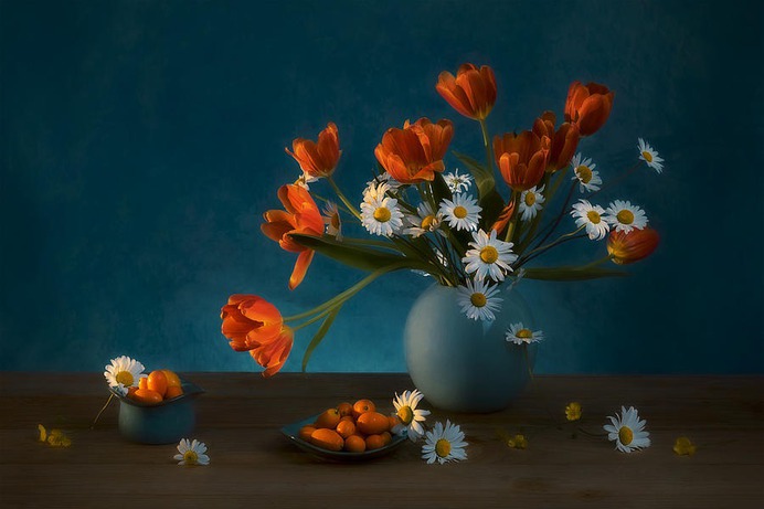 daisy painting & daisy paint by number #painting
