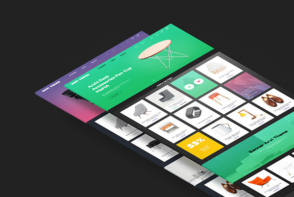 Arvi. Free psd by hezy