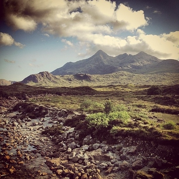 Ollie Hooper #clouds #views #rocks #scenes #isle #blue #mountains #skye