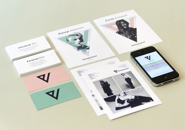 V Management / Aku #logo #identity #management #v