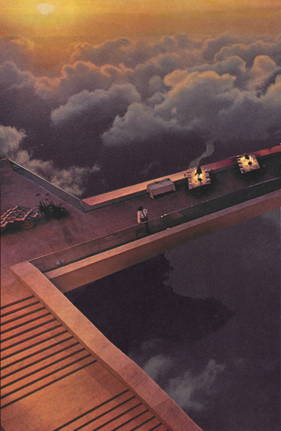 clouds of thought Art Print #olson #print #collage #bryan