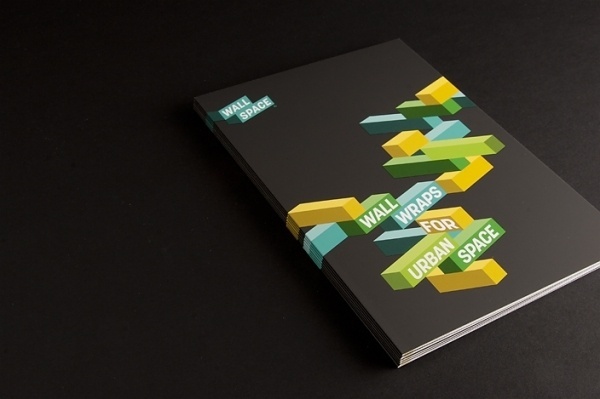 Wallspace Brochure/Leaflet Design - Salad, Poole Nr Bournemouth Dorset #pattern #print #design #geometric #colour #brochure