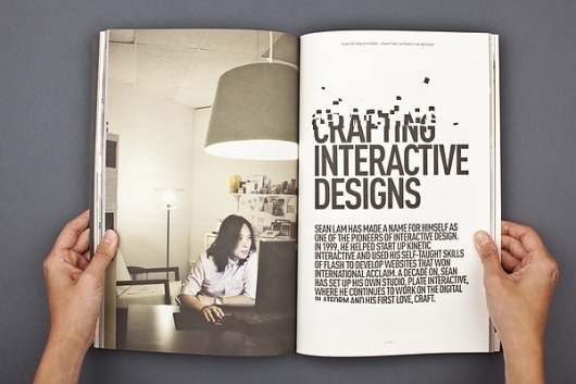 The Design Society Journal № 2 on the Behance Network #layout #photography #editorial #typography
