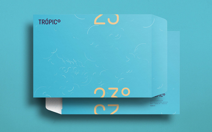 Carlos Bauer and Nicholas Pierre tropico branding blue logotype business card modern simple mindsparkle mag purple stationery minimal