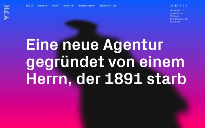 Y7K Zurich design agency agentur Schweiz Switzerland webdesign website minimal mindsparkle mag design blog