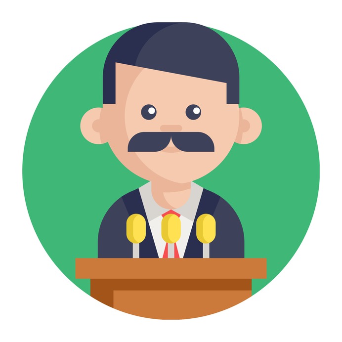 See more icon inspiration related to man, speech, worker, group, user, avatar, teamwork, feature, lectern, lecture, employee, conference, team, presentation, networking, business and communication on Flaticon.