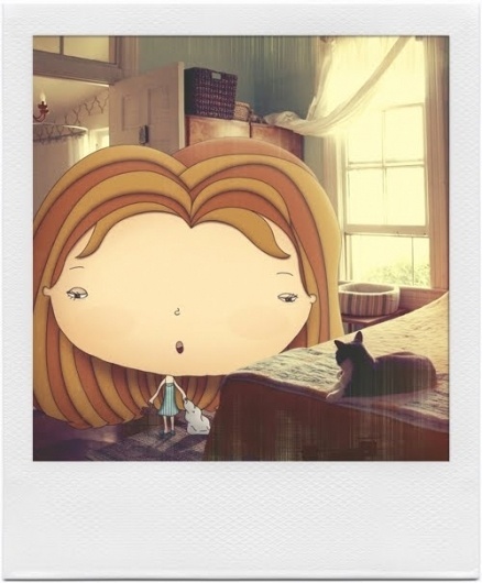 Design You Trust – Social design inspiration! #illustration #art #polaroid