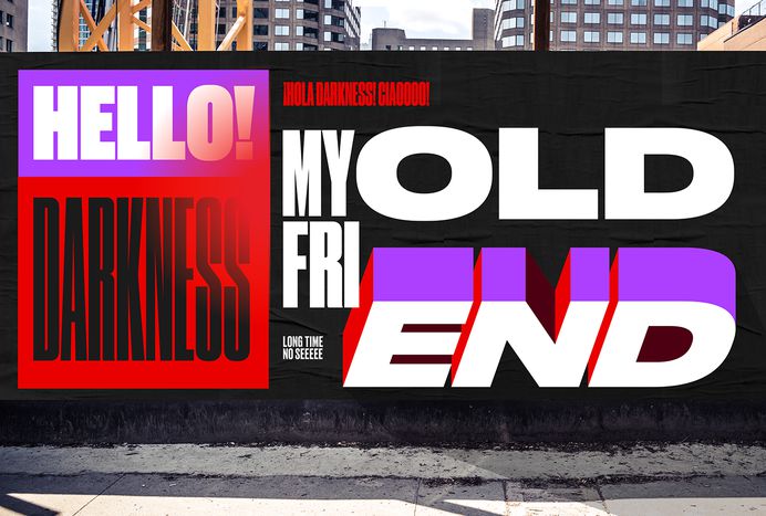 Songs And The City - Typography Billboards on Behance