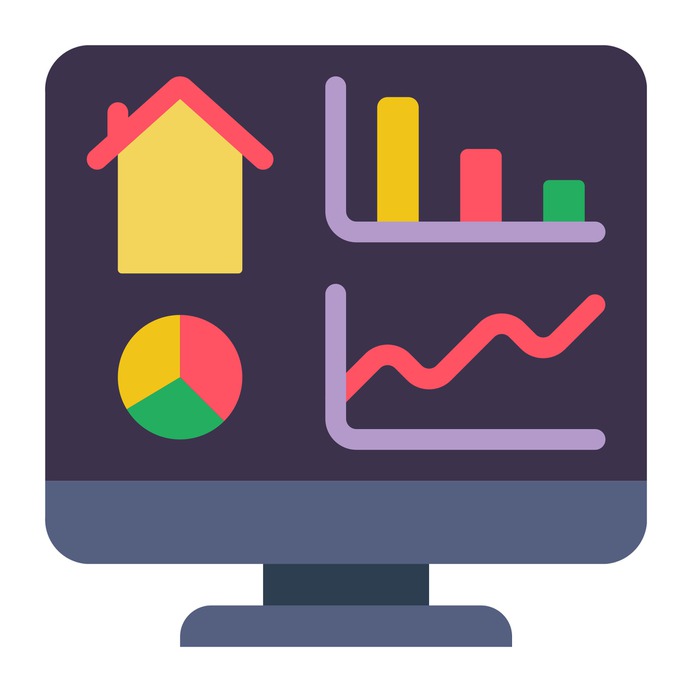 See more icon inspiration related to dashboard, monitor, screen, home automation, smart home, technological, electronics, computing, home, technology and computer on Flaticon.