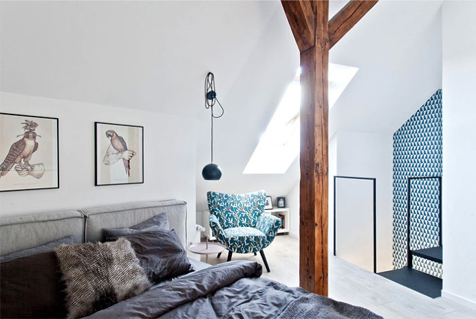 Attic Apartment by Superpozycja Architekci - #decor, #interior, #home