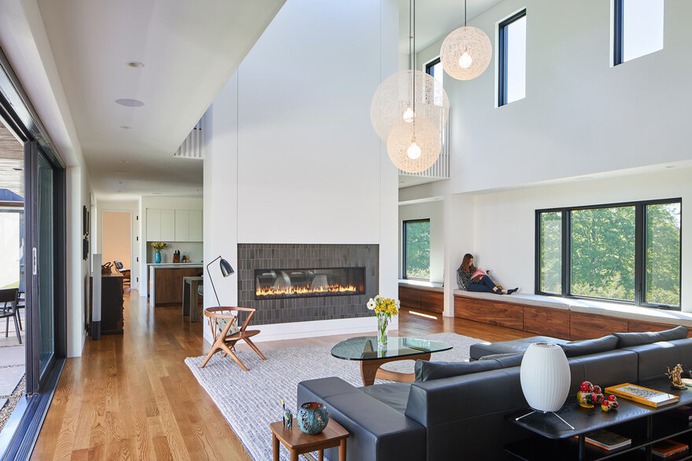 living room, Tennessee / Sanders Pace Architecture