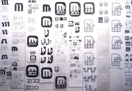 Lance Wyman Zoo pictograms #wyman #process #zoo #pictograms #lance