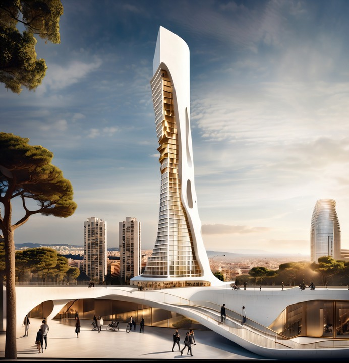 Moshe Katz Architect Towers and Skyscrapers design, mixed use towers and green architecture, vertical cities and vertical forests. משה כץ אדריכל מגדלי יוקרה תל אביב ניו יורק וטוקיו, דובאי וריאד, מגדלים מעורבי שימושים, עיר אנכית 