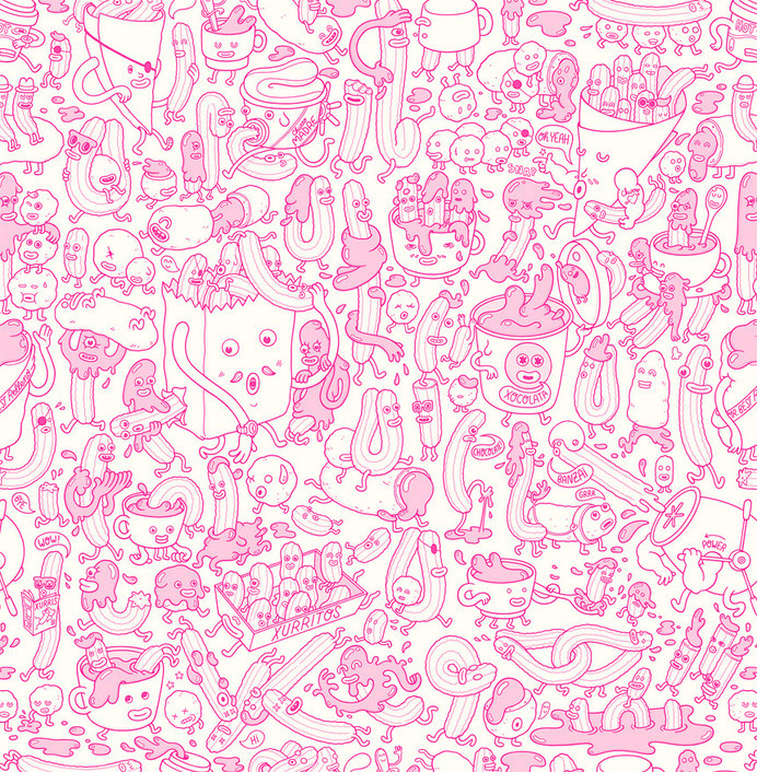 Brosmind Churros #illustration