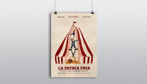 La Patria Fría - Poster #illustration #pickin #poster