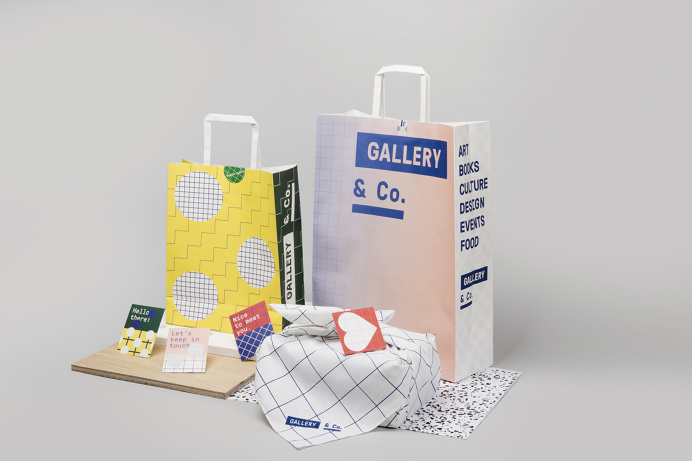 Gallery & Co. Branding by foreign policy graphic design Gallery & Co. is a Museum Shop with an all-encompassing concept of Design, Retail, F