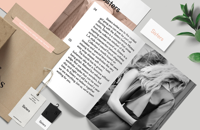 sisters branding identity fashion ozan akkoyun instanbul turkey mindsparkle mag designblog