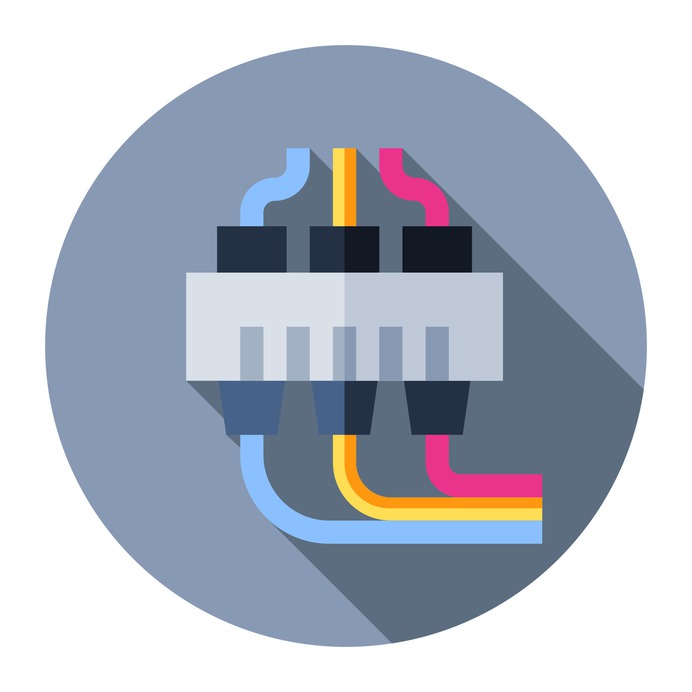 See more icon inspiration related to print, Tools and utensils, 3d, miscellaneous, 3d printing, 3d print, filament, printing, electronics, industry, colours, color, symbol, symbols, signs and tool on Flaticon.