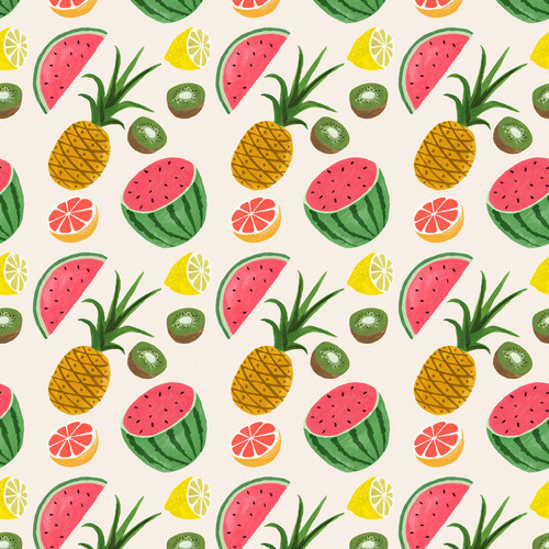 Poolga. Ruby Taylor Tropical Fruits #taylor #pattern #ruby