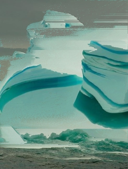 Tumblr #iceberg #glitch #corrupt