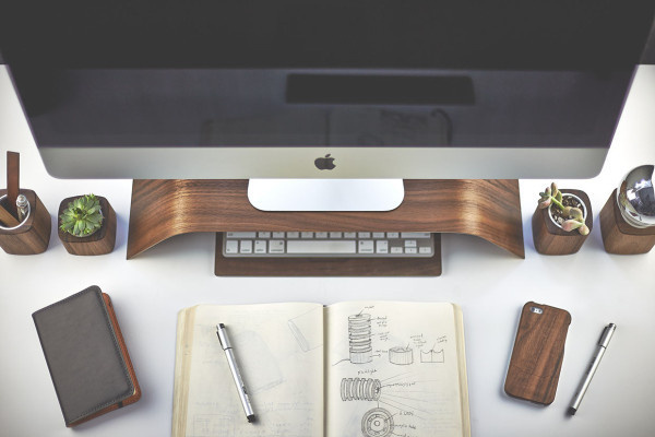 The Grovemade Desk Collectionin technology style fashion mainCategory #desktop #computer #accessories #wood