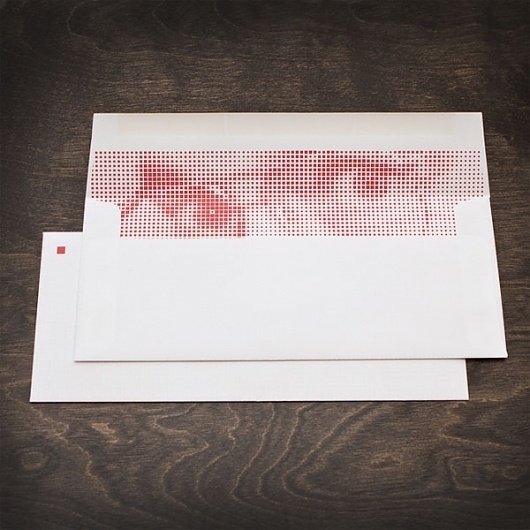 Red Square Stationery - FPO: For Print Only #envelope #stationery