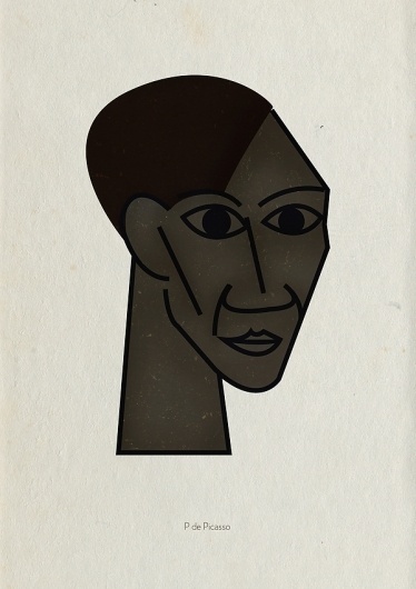 Alfabeto malagueño © on the Behance Network #picasso