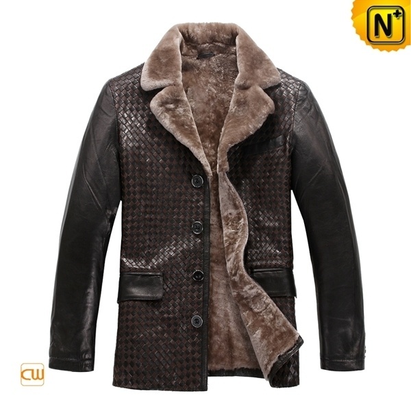 Genuine Sheepskin Coat CW819177 - cwmalls.com #sheepskin #coat