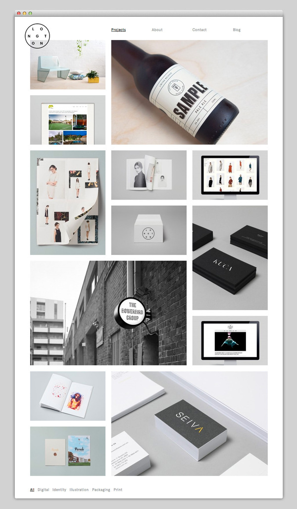 Longton #website #layout #design #web