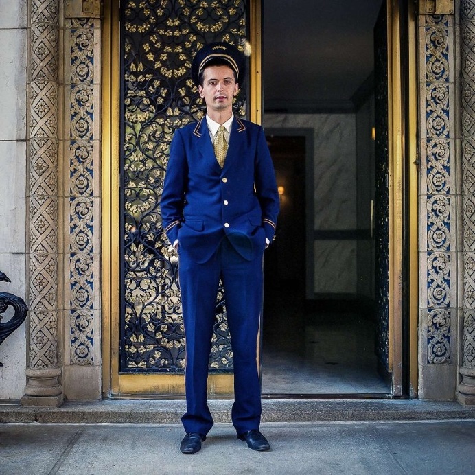 Doormen in NYC: Street Portrait Photography by Sam Golanski