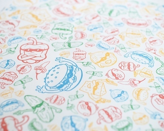 Illegal Burger : Lovely Package . Curating the very best packaging design. #burger #illegal #pattern