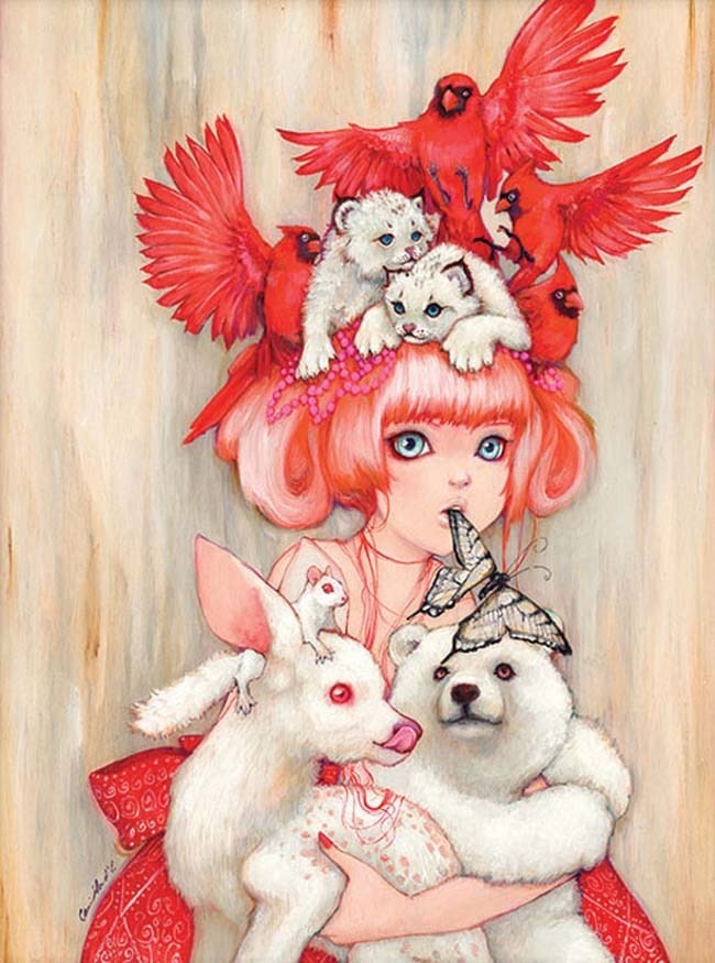 Delicate Soft Oil Paintings