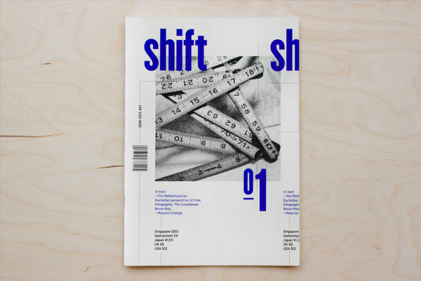Shift on Behance #cover #magazine