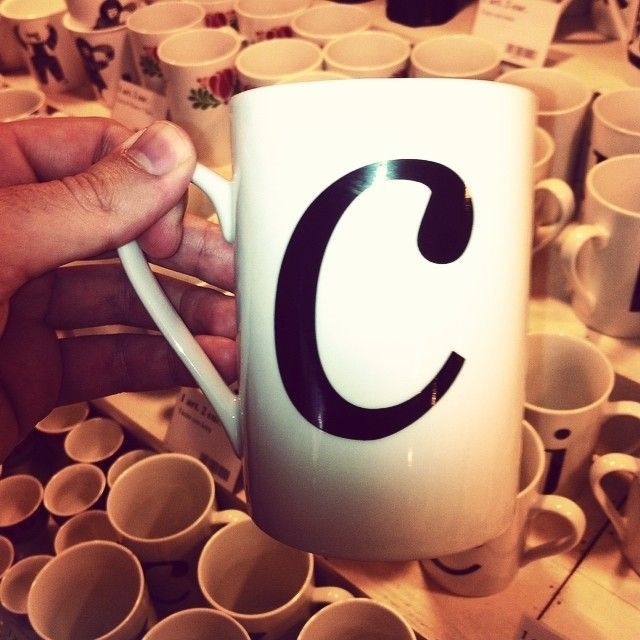 C in cup #font #c #typography