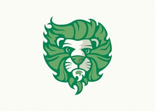 Mikey Burton / Designy Illustration #mikey #lion #identity #logo #burton