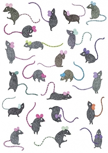 Malin Rosenqvist #illustration #malin #rosenqvist #mouse