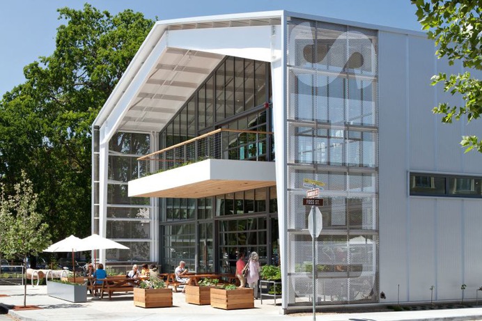 SHED Store and Café by Jensen Architects.