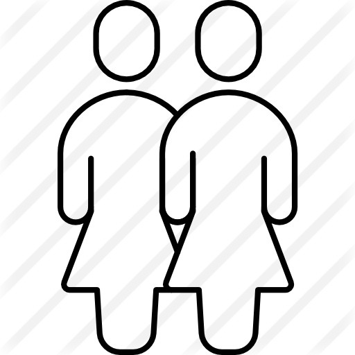 See more icon inspiration related to love and romance, humanpictos, lesbian, homosexual, romance, couple, love and people on Flaticon.