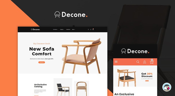 #Decone - #Furniture & #Chairs - #Prestashop #Responsive #Theme | #TemplateTrip #eCommerce #Website #Template