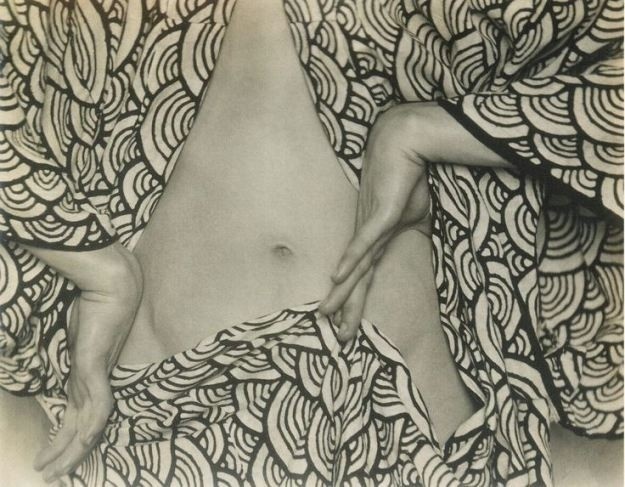 Billy Justema in Man's Summer Kimono, 1923